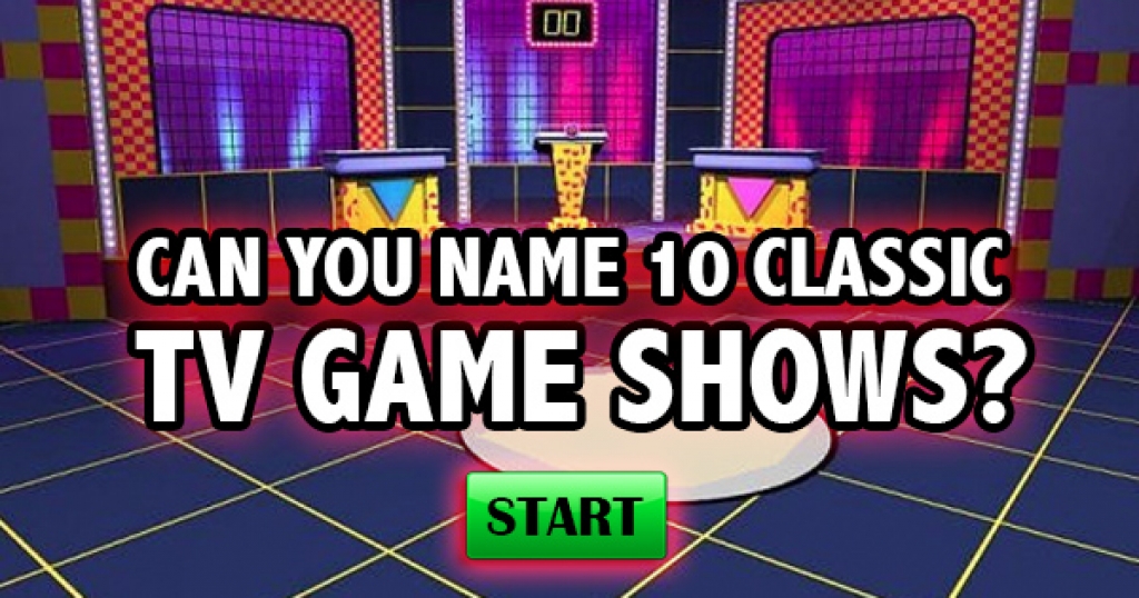 Can You Name 10 Classic TV Game Shows?