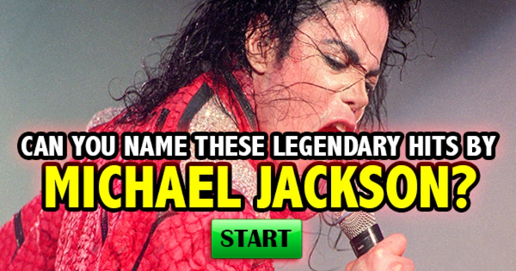Can You Name These Legendary Hits By Michael Jackson?