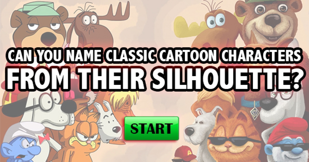 Can You Name Classic Cartoon Characters From Just Their Silhouette?