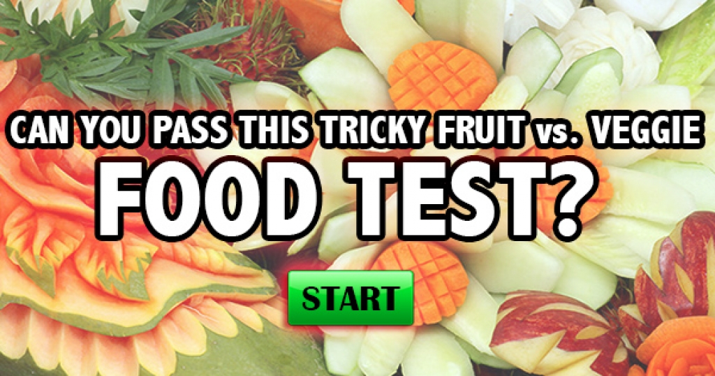 Can You Pass This Tricky Fruit Vs. Veggie Food Test?